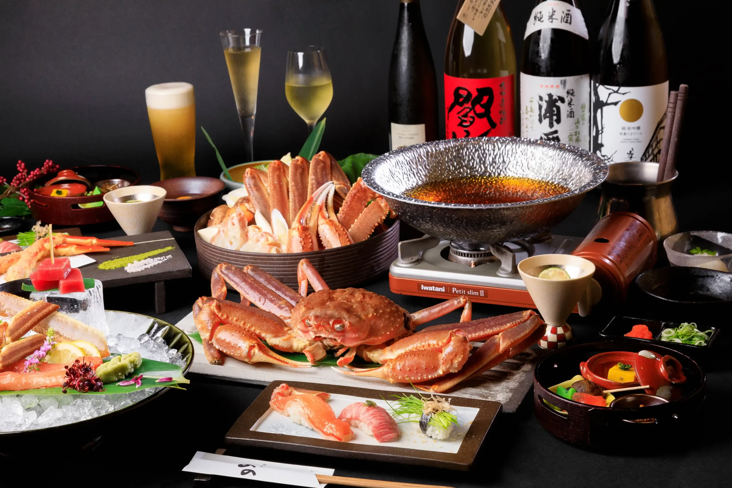 【月～土限定】《蟹すき鍋コース》